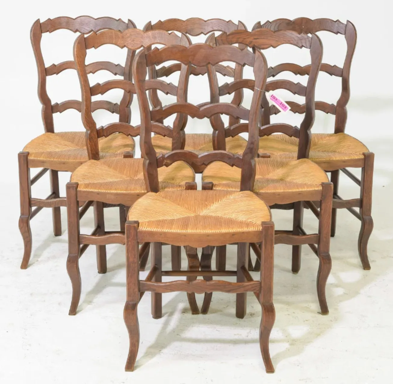 French Ladder-Back Chairs