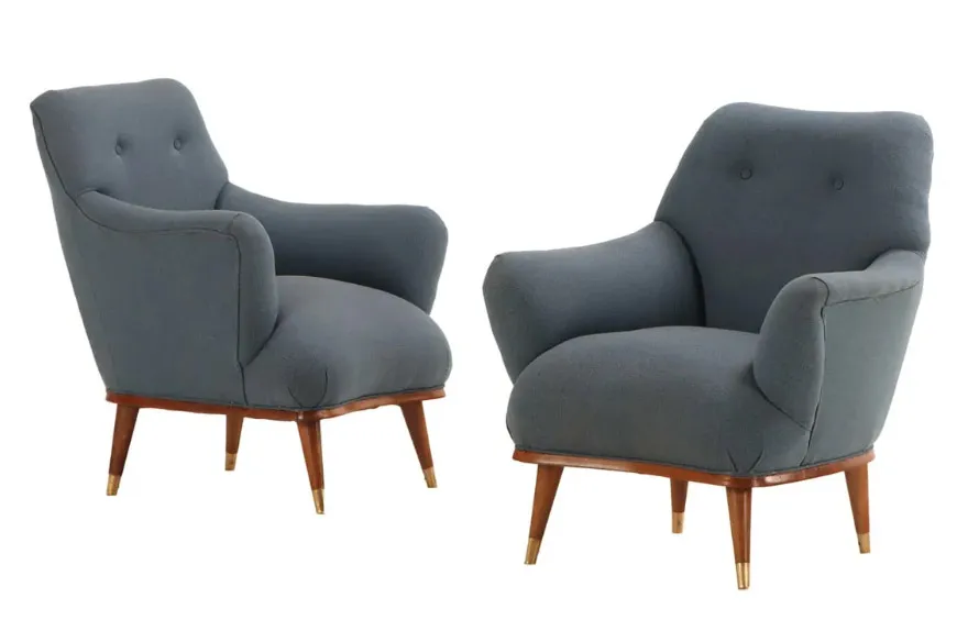 Blue Upholstered Chairs